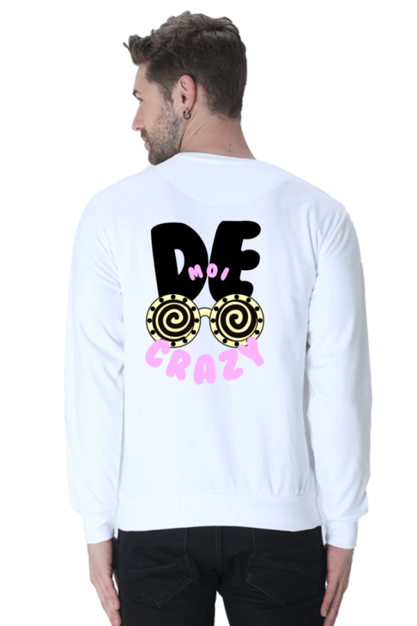 Crazy De Moi Unisex Sweatshirt - Image 2