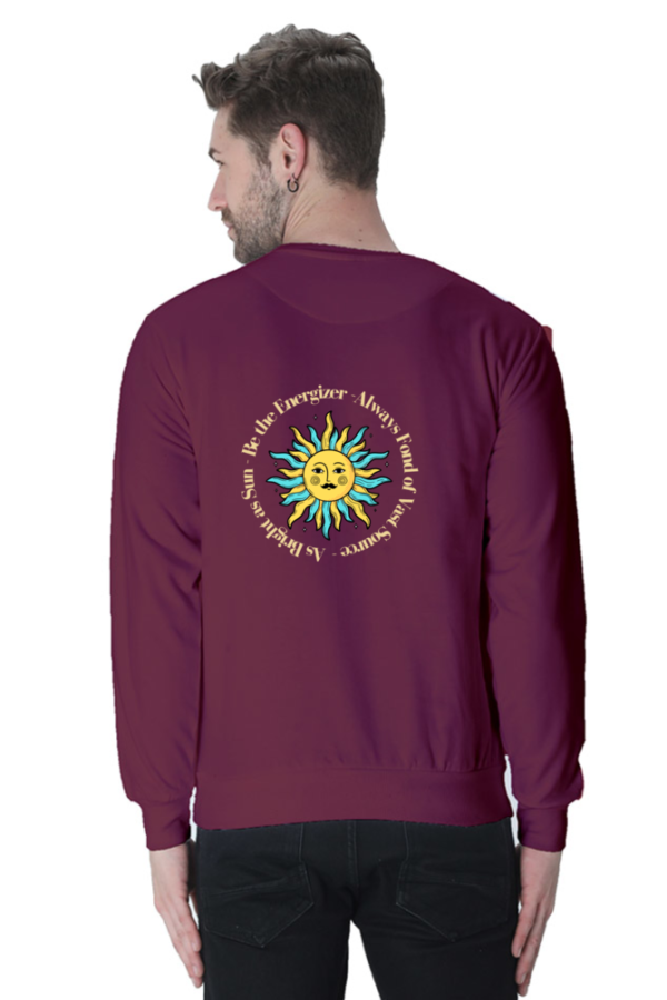 Sun Positive Quote Unisex Sweatshirt - Image 3