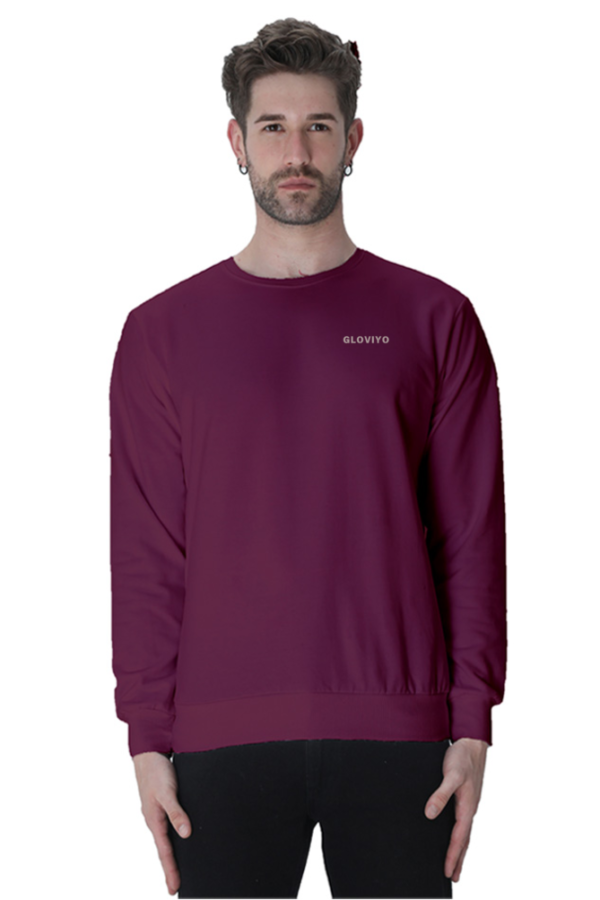 Plain Minimalist Unisex Sweatshirt - Image 6