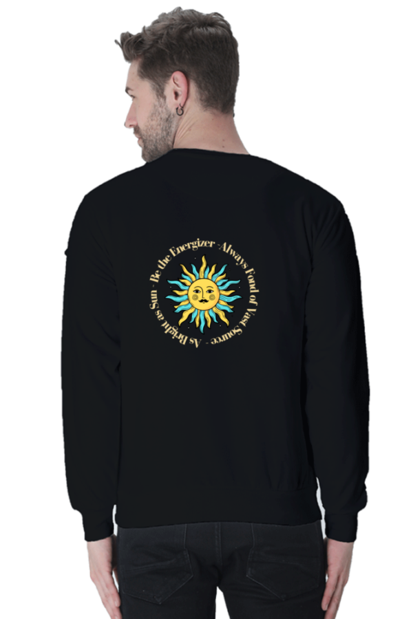 Sun Positive Quote Unisex Sweatshirt - Image 2