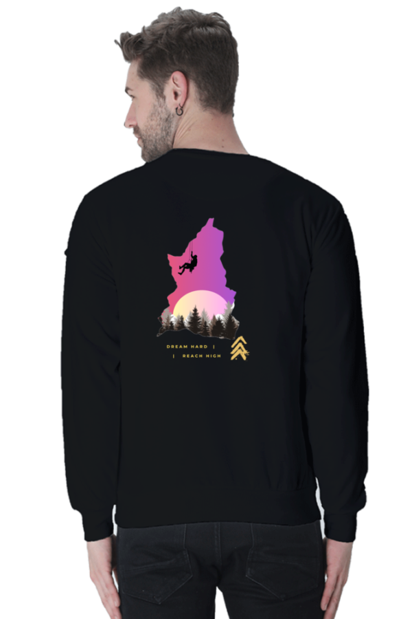 Reach High Positive Quote Unisex Sweatshirt