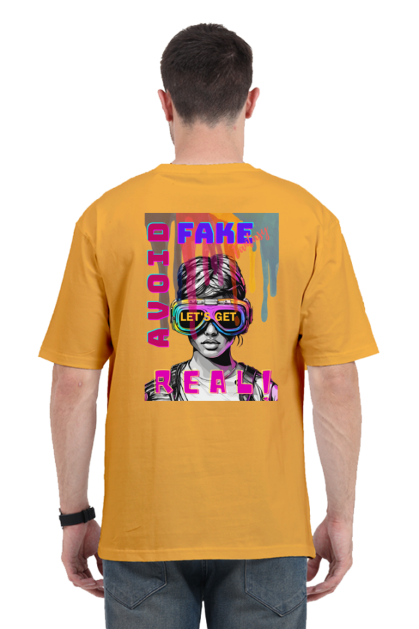 Fake Reality Oversize Classic T-shirt - Image 6