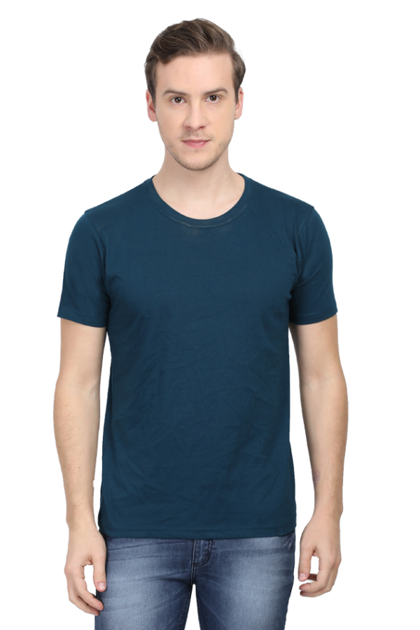 Plain Half Sleeve T-shirt - Image 11