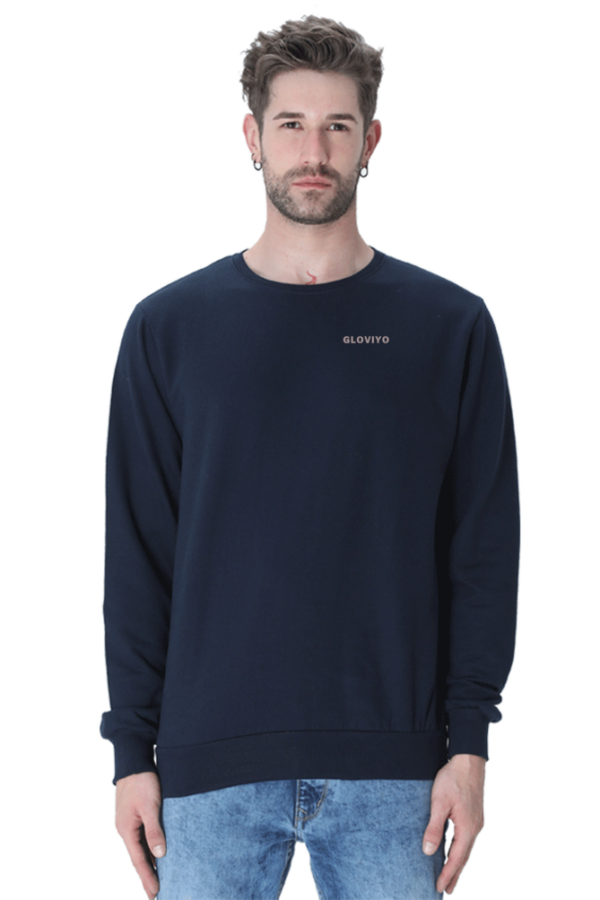 Plain Minimalist Unisex Sweatshirt - Image 4