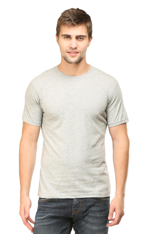 Half Sleeve Plain T-shirt - Image 3