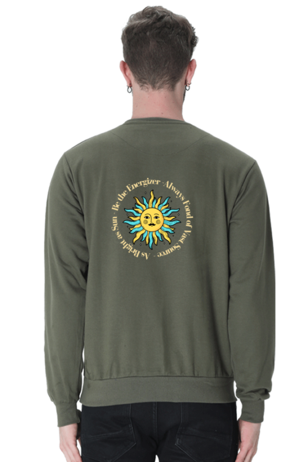 Sun Positive Quote Unisex Sweatshirt - Image 4