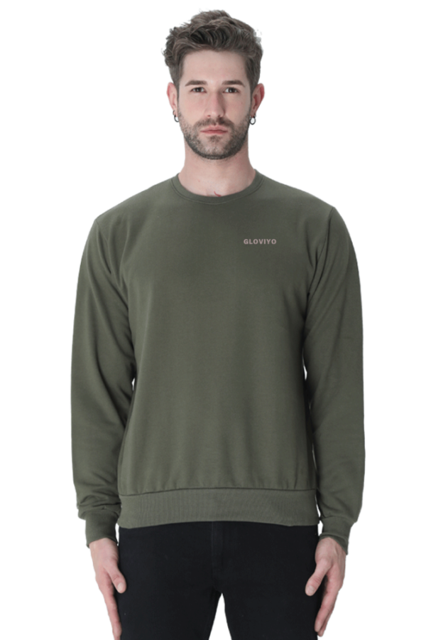 Plain Minimalist Unisex Sweatshirt - Image 7