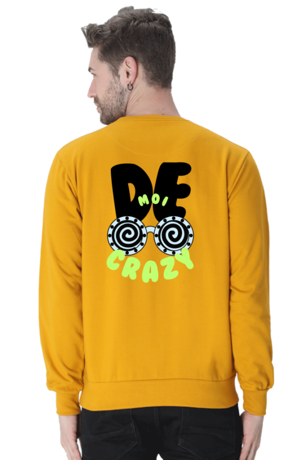 De Moi Crazy Unisex Sweatshirt - Image 5