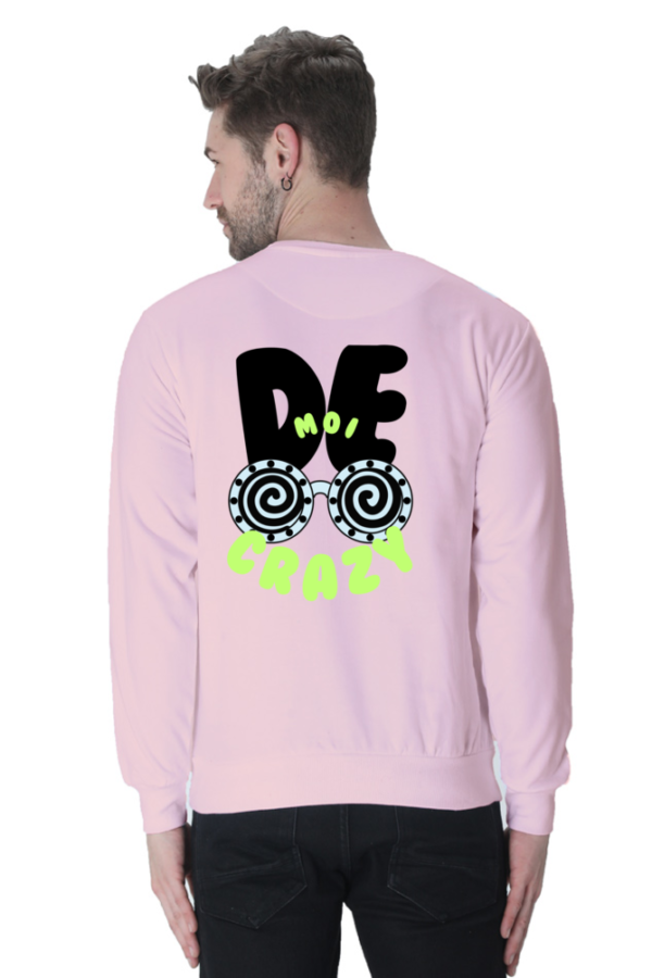 De Moi Crazy Unisex Sweatshirt - Image 6