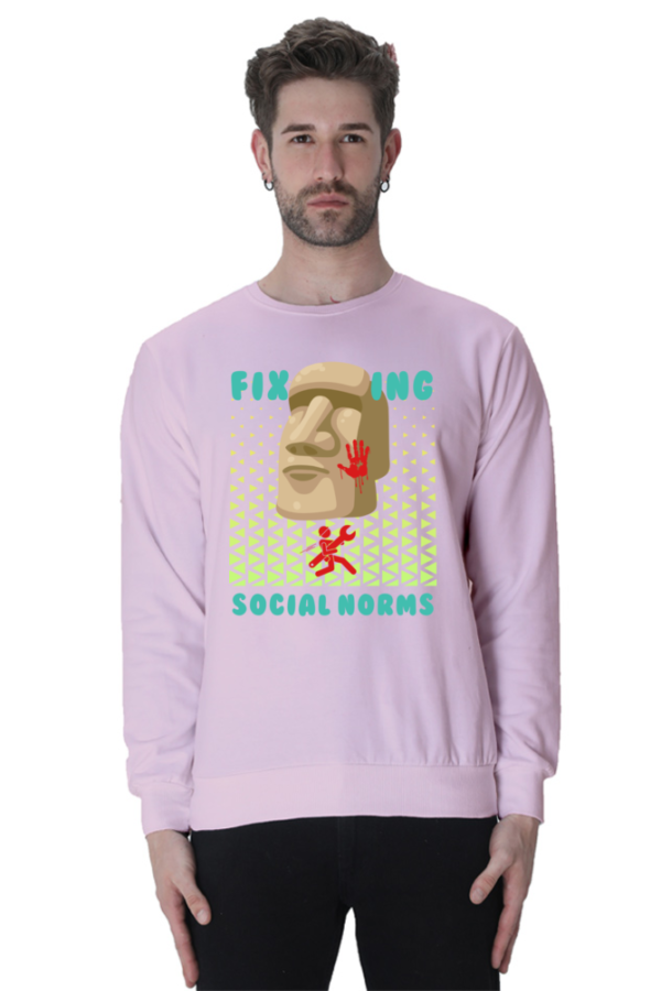 Fix Social Norms Unisex Sweatshirt - Image 5