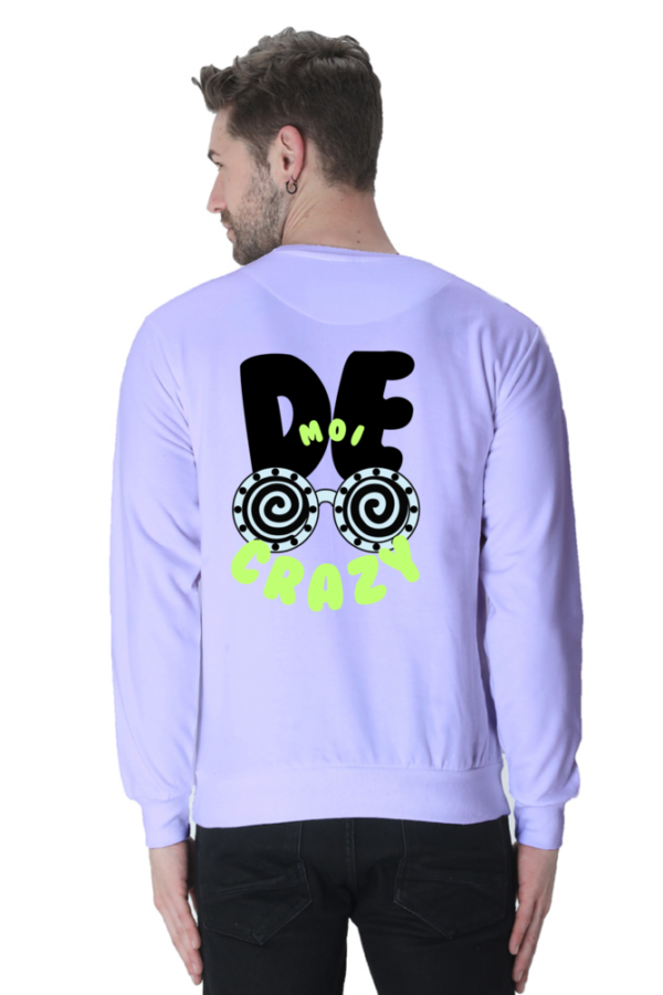 De Moi Crazy Unisex Sweatshirt - Image 7