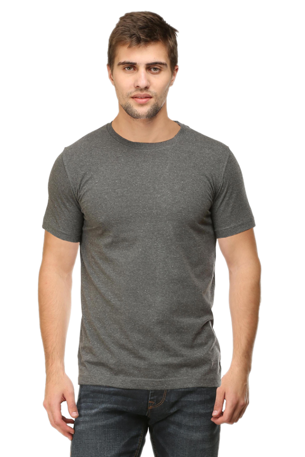 Plain Half Sleeve T-shirt - Image 4