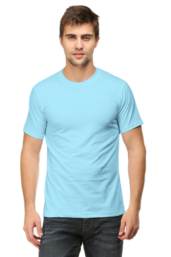 Half Sleeve Plain T-shirt - Image 11