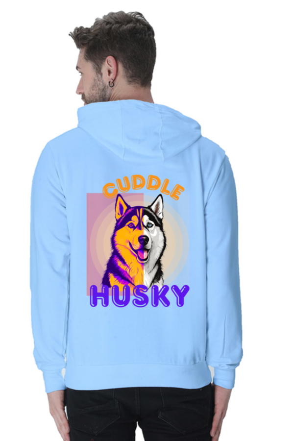 Husky Lover Unisex Hoody - Image 3