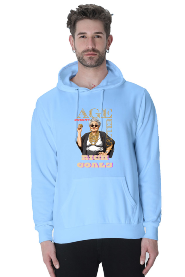 Age Doesn't Matter Hoody - Front Side - Image 2