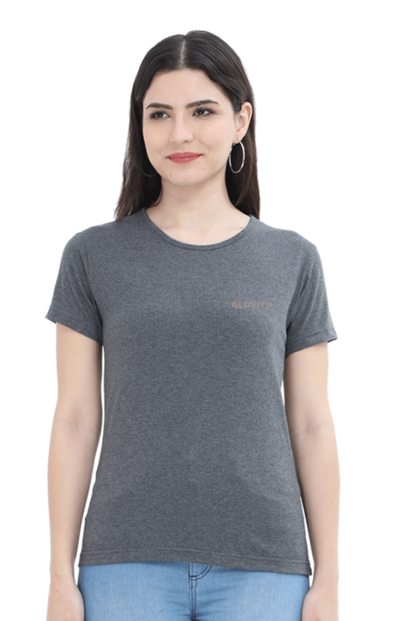 Women Plain T-shirt - Image 3