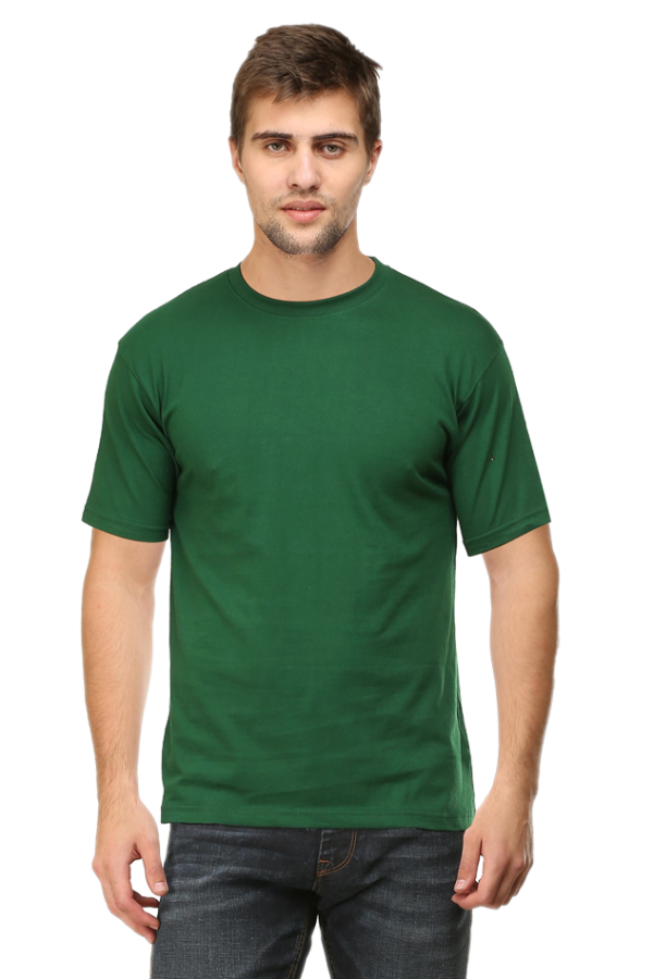 Plain Half Sleeve T-shirt - Image 5