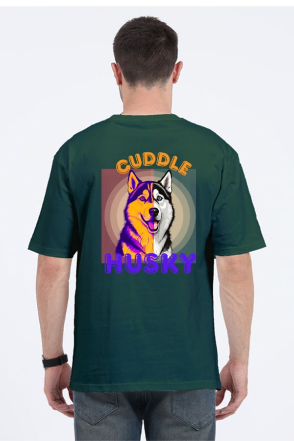 Husky Lover Oversize Classic T-shirt - Image 2