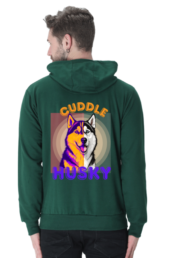 Husky Lover Unisex Hoody - Image 6