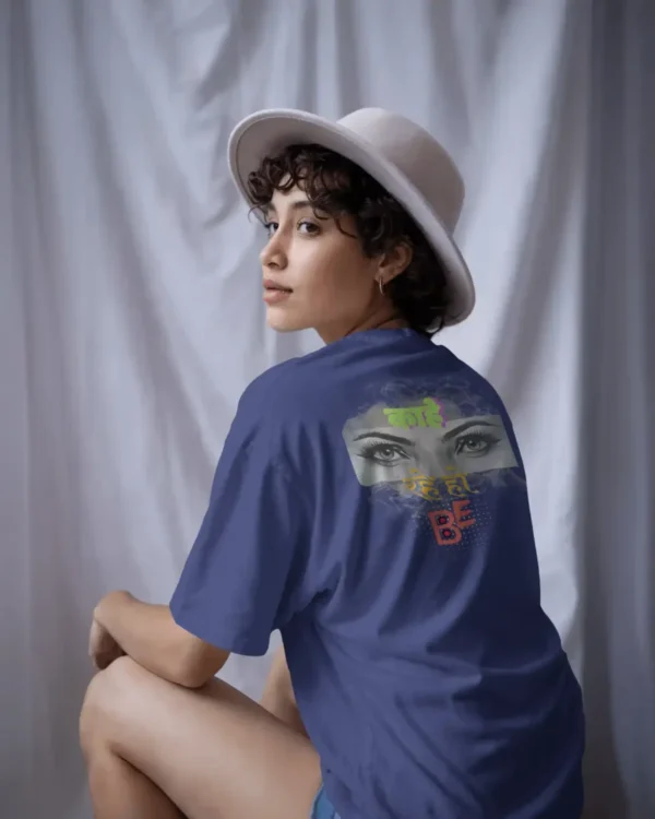 Bhayyaji Oversize Tshirt_Royal Blue