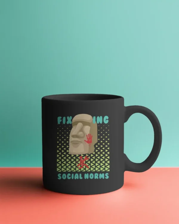 Black mug_Fix Social Norms