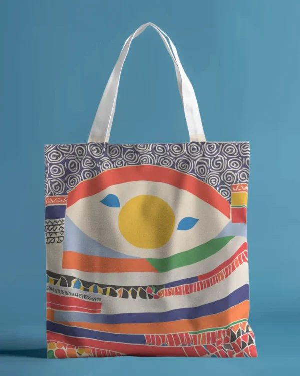 Non Zipper Tote Bag - Moderno Mix_1