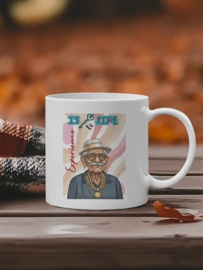 White Mug_Experience is Key