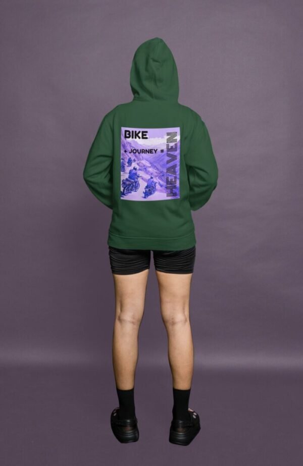 Unisex Hoody Bike Journey Heaven - Image 2