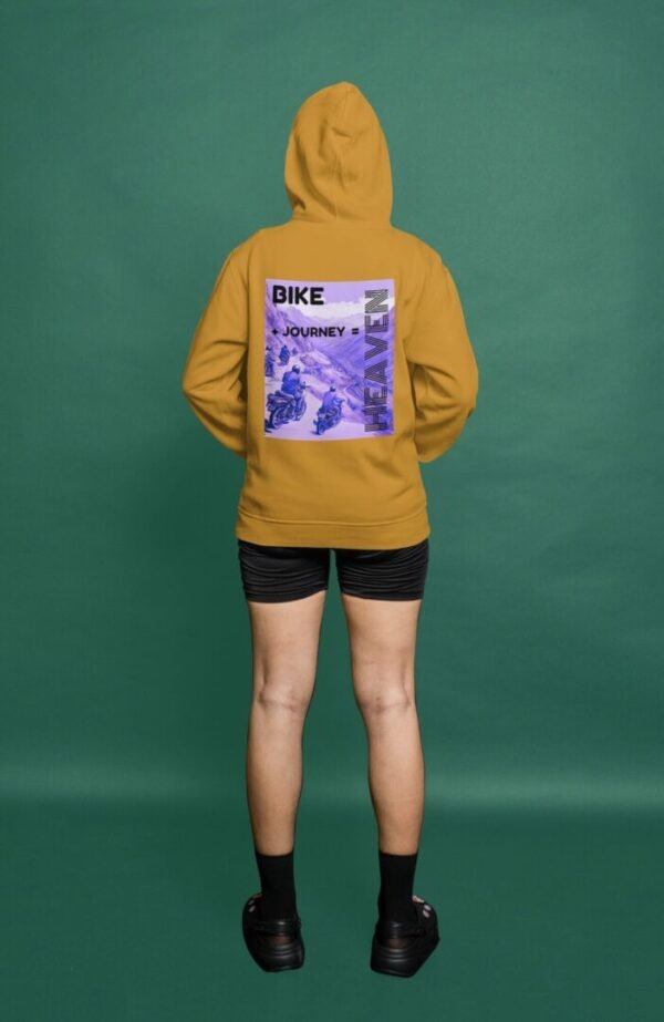 Unisex Hoody Bike Journey Heaven - Image 3