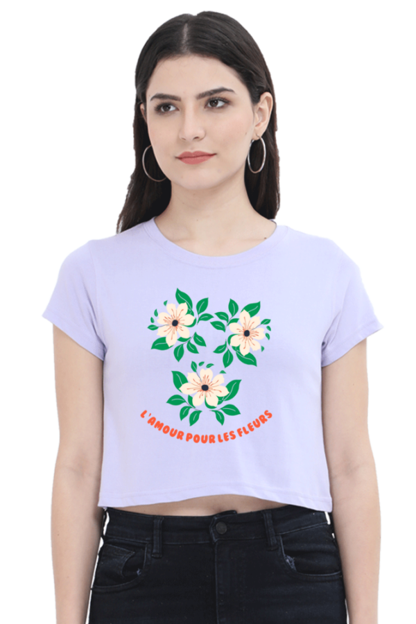 Love Flowers Croptop