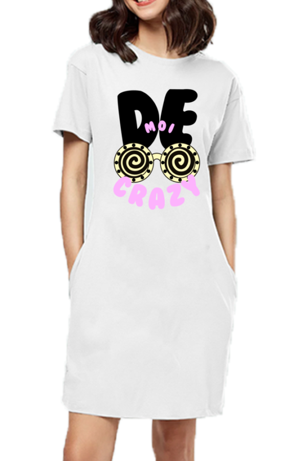 Political Woman T-shirt Dress - Image 5