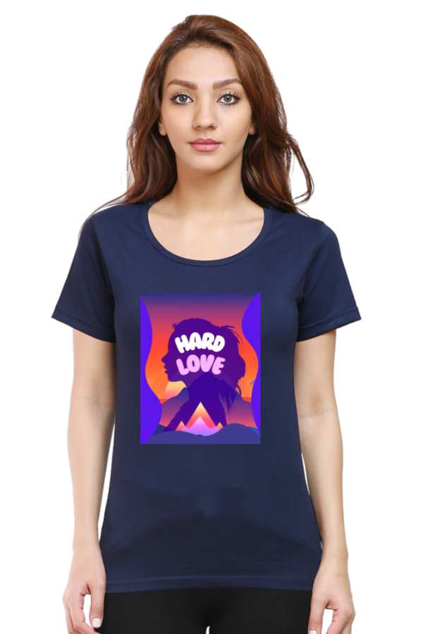Love Hard Women T-shirt - Image 5
