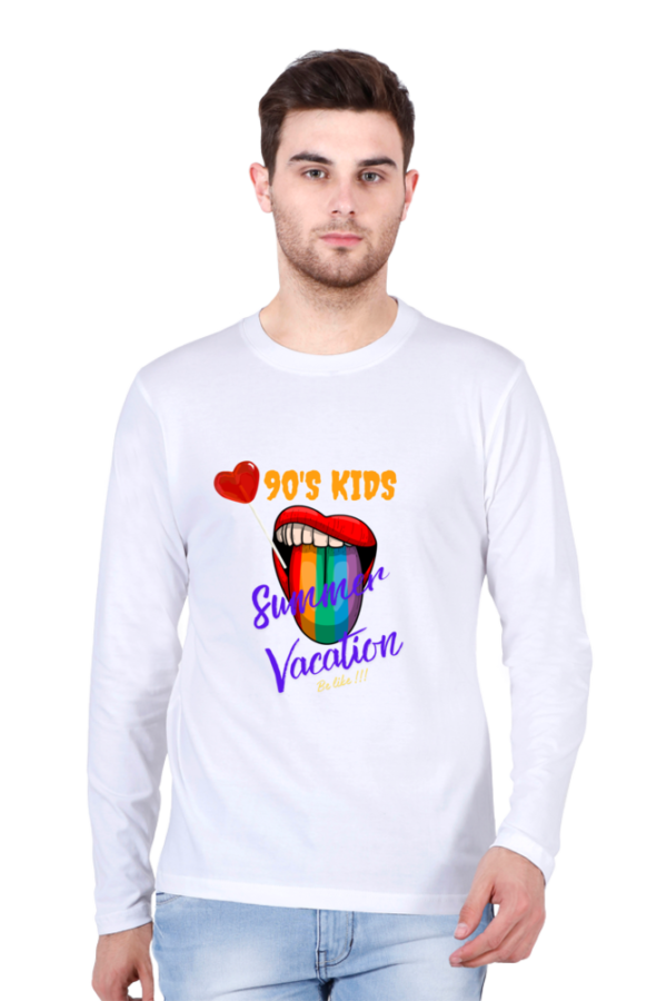 90s kid Lollipop Full Sleeve T-shirt - Image 7