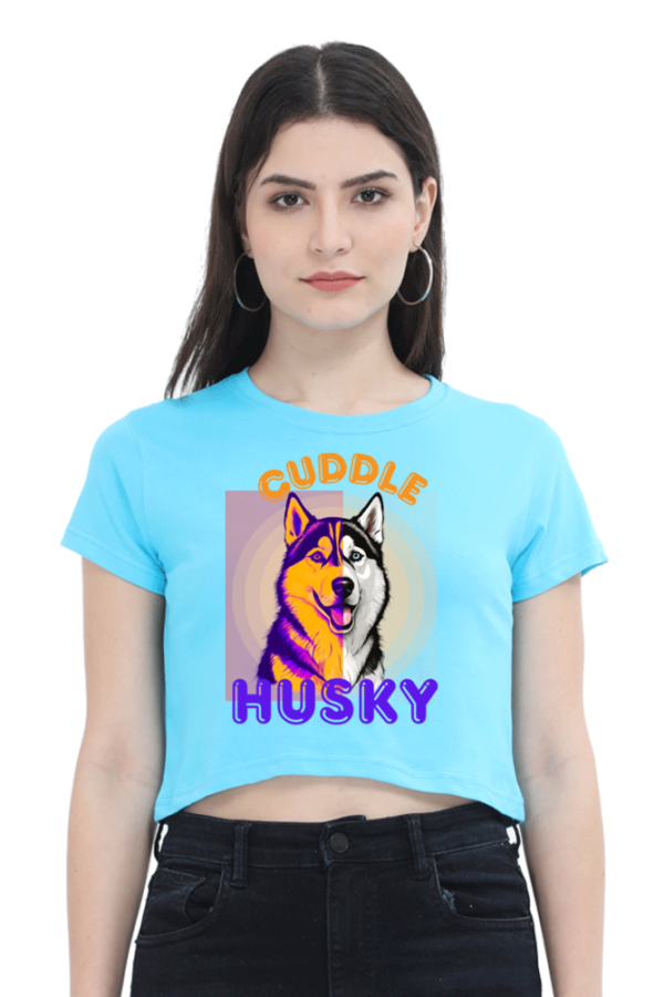 Husky Lover Croptop - Image 4