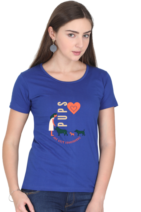 Dogs Best Companion Women T-shirt - Image 5