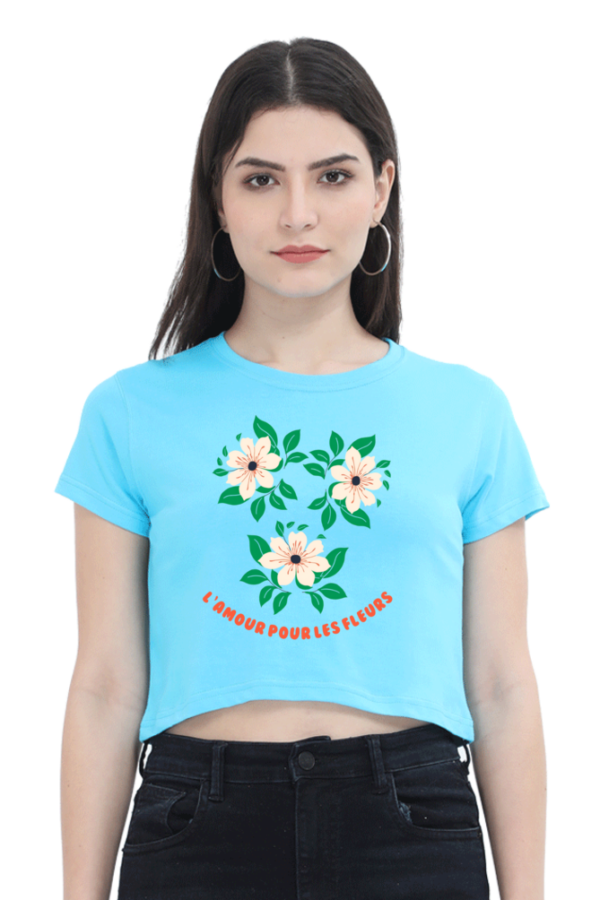 Love Flowers Croptop - Image 3