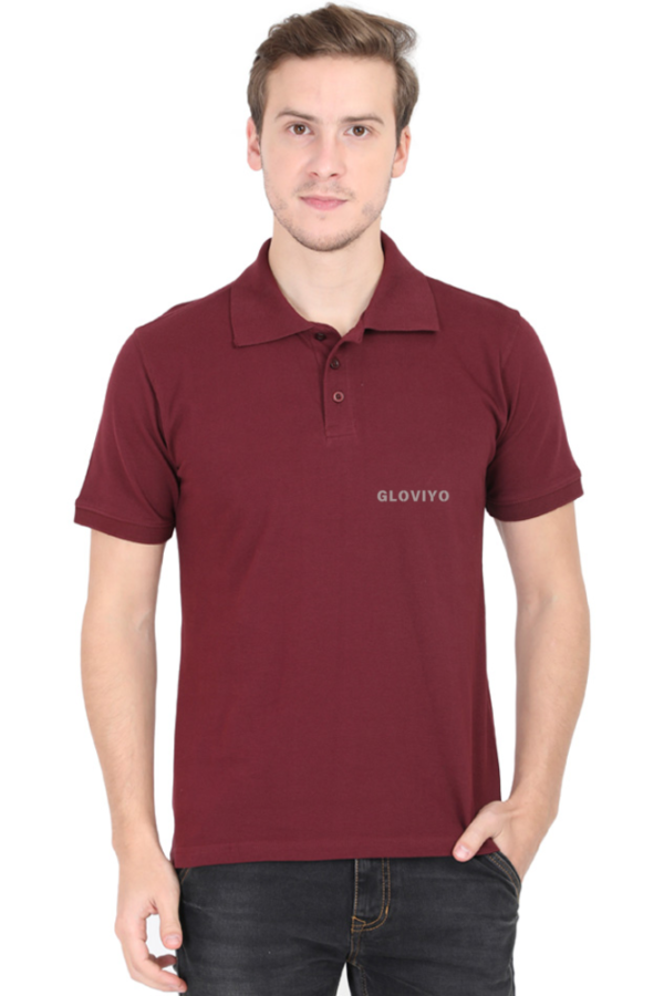 Classic Plain Polo T-shirt - Image 10