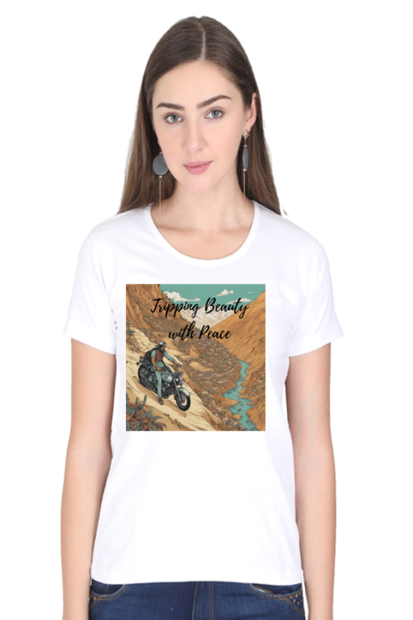 Tripping Beauty Women Half Sleeve T-shirt - Image 8