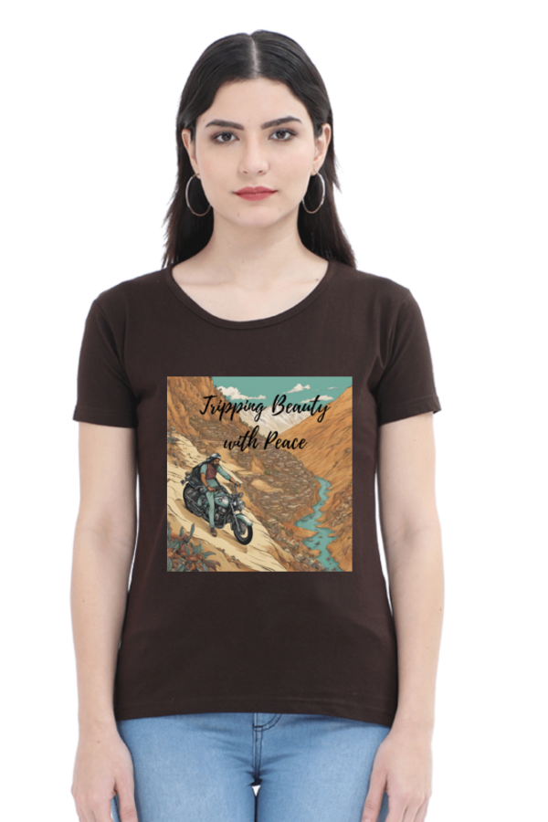 Tripping Beauty Women Half Sleeve T-shirt - Image 2