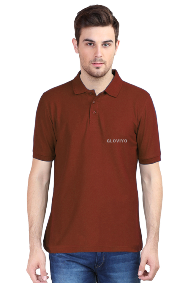 Classic Plain Polo T-shirt - Image 4