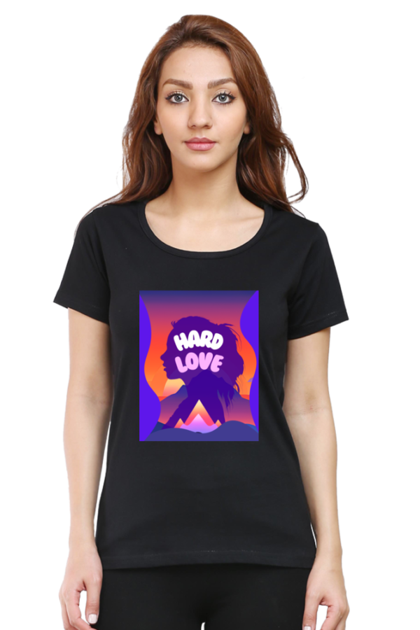Love Hard Women T-shirt - Image 6