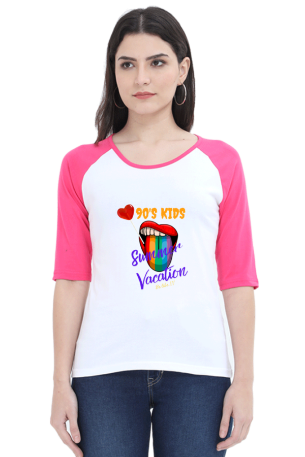 90s kid female t-shirt