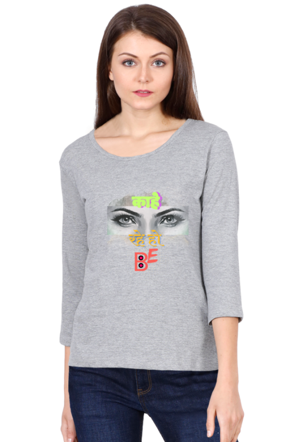 Bihari Women 3/4 Sleeve T-shirt - Image 3