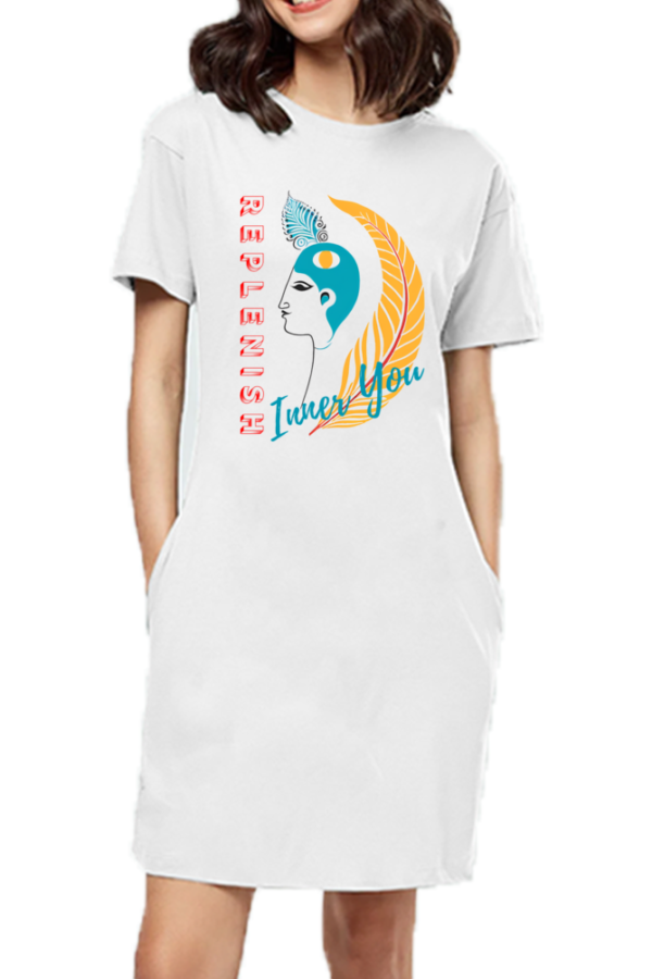 Krishna T-shirt Dress - Image 3