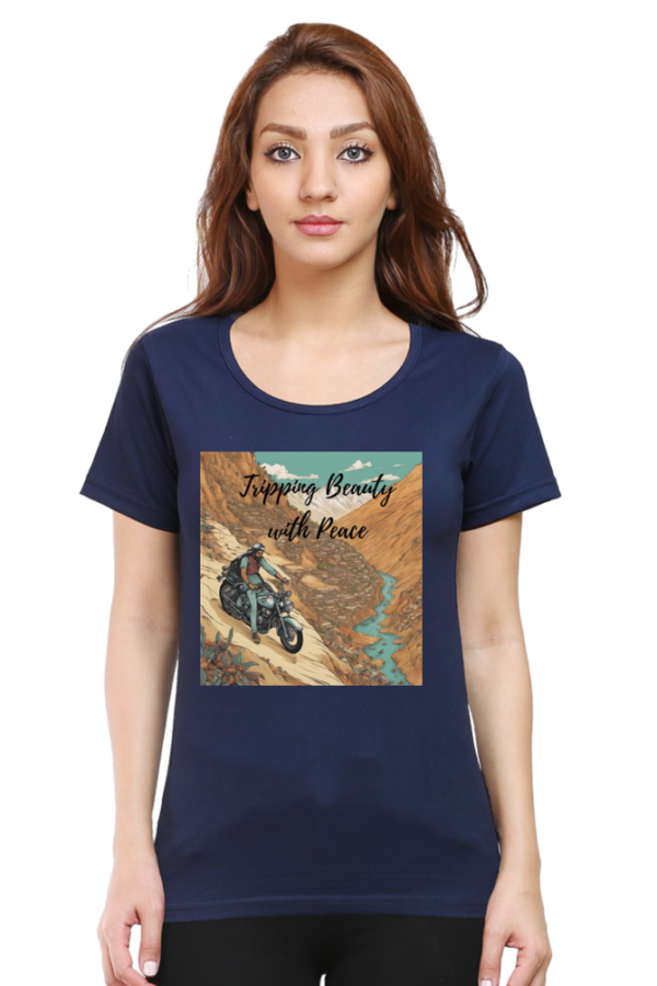 Tripping Beauty Women Half Sleeve T-shirt - Image 6