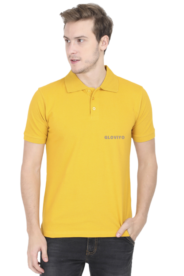 Classic Plain Polo T-shirt - Image 2