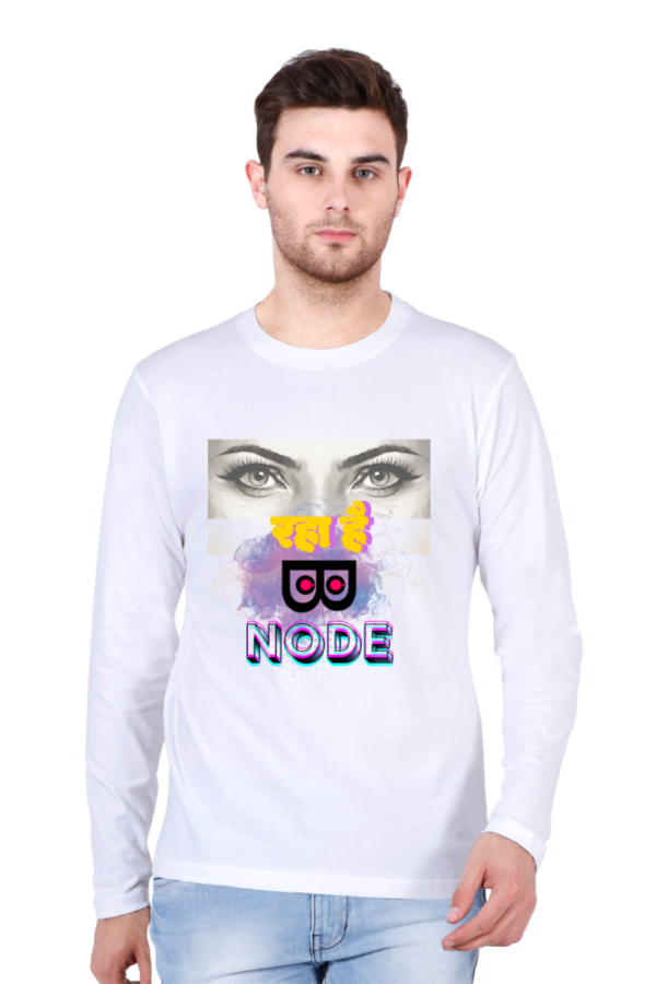 Dekh Raha hai Bnode Full Sleeve T-shirt - Image 8