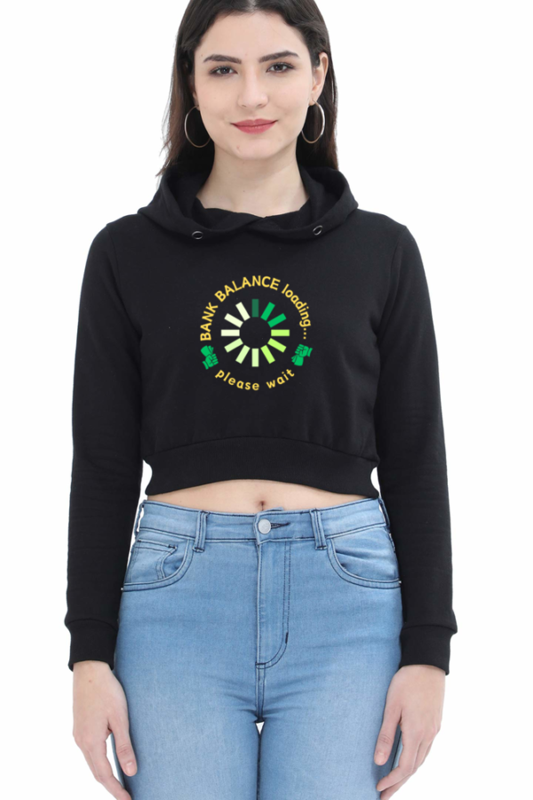 Hustler Women Cropped hoodie - Image 2