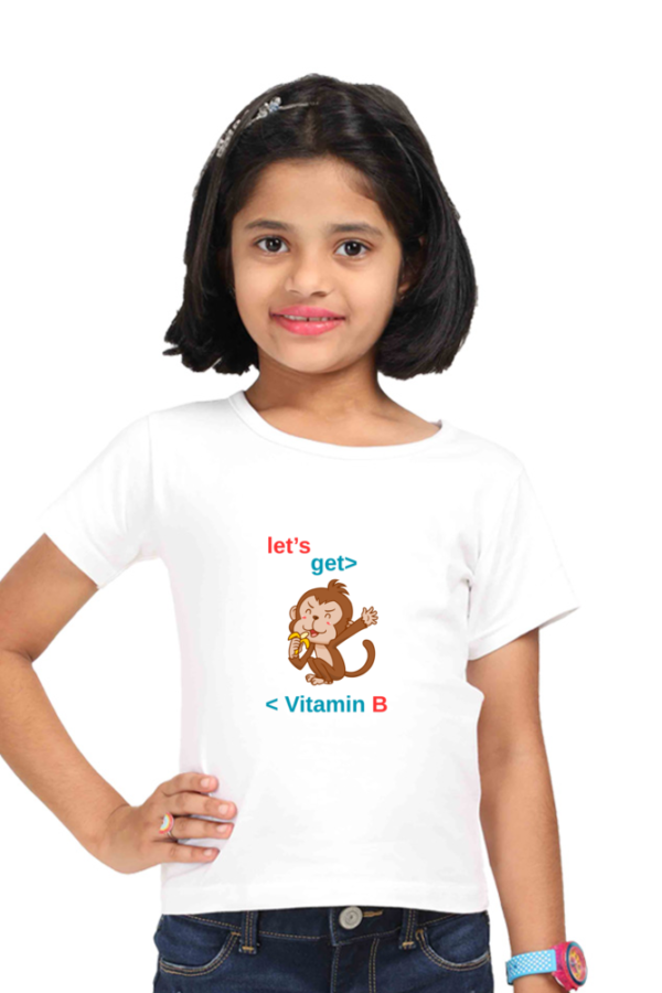 Girl's Monkey T-shirt - Image 5