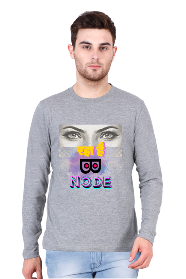 Dekh Raha hai Bnode Full Sleeve T-shirt - Image 5